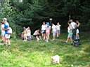 f Le groupe a la croix de Couard.JPG